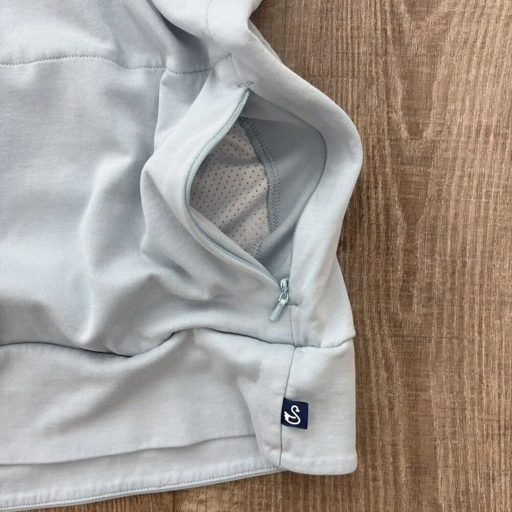 Swannies Golf Women’s Performance Hoodie Blue Size L Pullover Outdoor Athletic - Picture 5 of 12